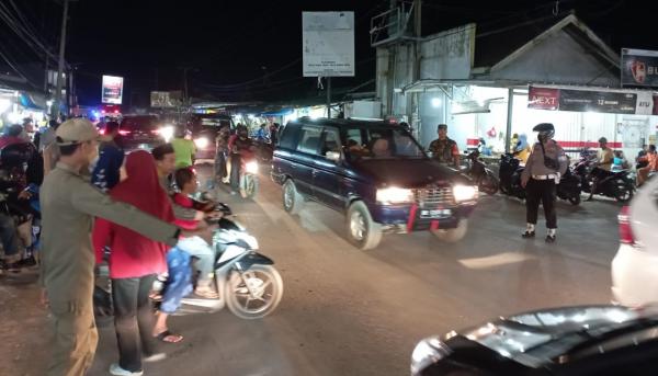 Tim Patroli Gabungan TNI Polri Turun, Jati Agung Kondusif Rayakan Malam Idhul Adha