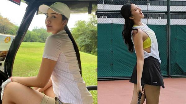 7 Foto Anya Geraldine Pakai Baju Olahraga, Sporty dan Cantiknya Lebih Natural!