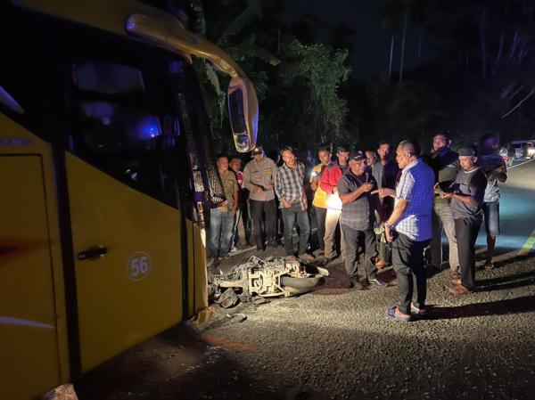 Tabrakan Dengan Bus Sempati Star, Dua Mahasiswa Asal Pidie Meninggal Dunia