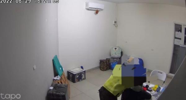 Karyawati Kios Dilecehkan Seorang Satpam Apartemen,Aksi Bejat Pelaku Terekam CCTV