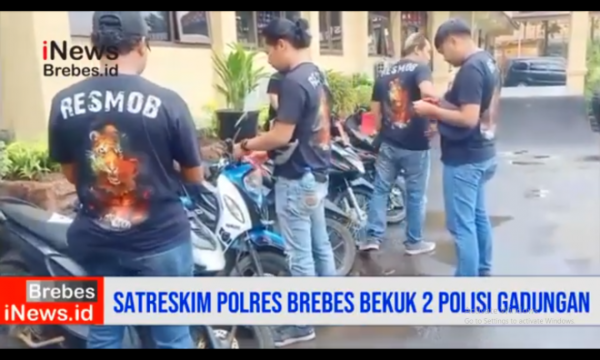 Video Polres Brebes Tembak 2 Polisi Gadungan