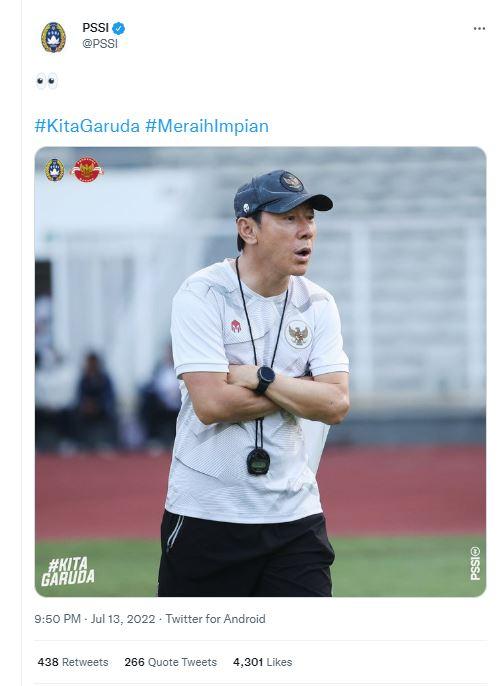 Vietnam dan Thailand Sama-sama Keok di Semifinal AFF U-19, Cuitan Akun PSSI Jadi Sorotan Netizen