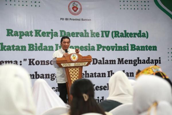 Rakerda IV PD Ikatan Bidan Indonesia Provinsi Banten Tahun 2022
