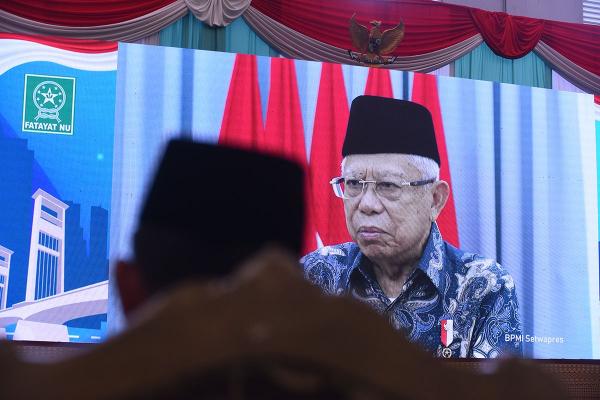 Sebut Fatayat NU Harus Kerja Keras, Wapres Ma’ruf Amin: Butuh Langkah Strategis