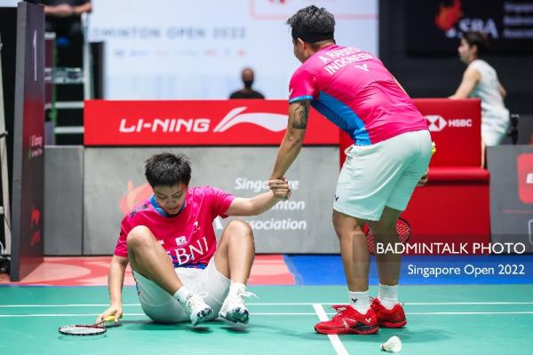 Lolos ke Final Singapura Open 2022, Apriyani/Fadia Dibayangi Cidera