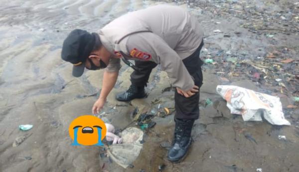 Heboh! Warga Temukan Mayat Bayi di Pinggir Pantai, Polisi Buru Pelaku