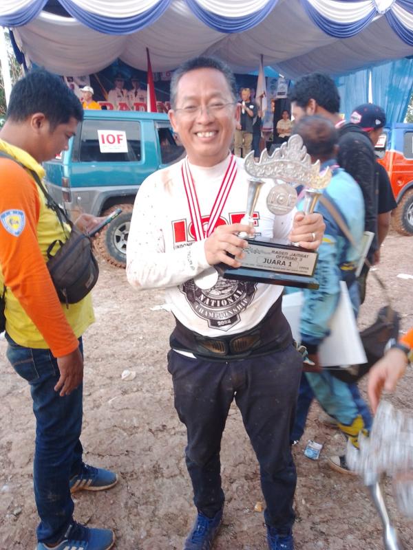 Team POB Palembang Juara Umum Event Radin Jambat Off Road 3 Way Kanan