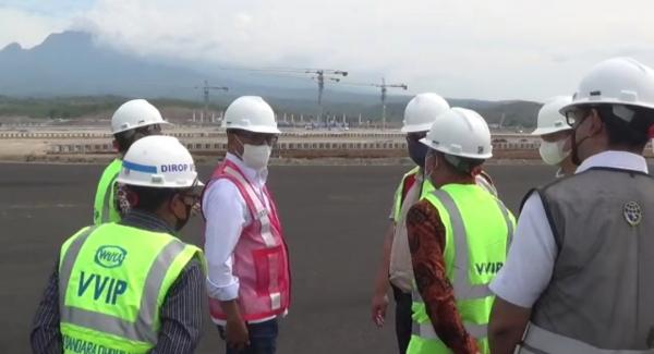 Menhub Tinjau Progres Pembangunan Dhoho International Airport Kediri