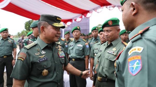Jenderal Dudung: Seluruh Prajurit Harus Bantu dan Dukung Program Pemerintah