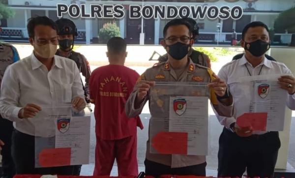 Polres Bondowoso Bekuk Pelaku Penipuan Bermodus Investasi Gas LPG, Senilai 20 Miliar