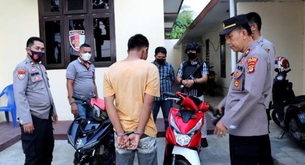 Video Penangkapan Pencurian Motor Milik Mahasiswa di Tanggamus