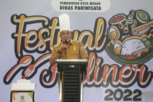 Festival Kuliner 2022 Tingkatkan UMKM, Aulia Rachman: Kuliner Medan Bisa Terkenal Seluruh Indonesia