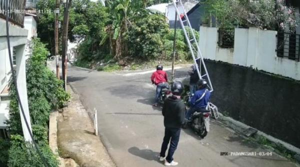 Tampang Pelaku Penembak Istri Anggota TNI, Jumlahnya 4 Orang Terekam CCTV