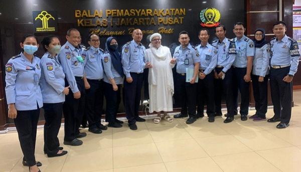 Mantan Imam Besar FPI Habib Rizieq Shihab Bebas Bersyarat Hari Ini