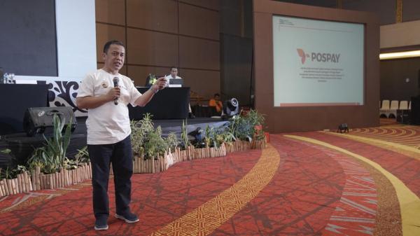 Terus Berinovasi, Wilayah Layanan Regional 1 Pos Indonesia Luncurkan Pospay Gebu Minang