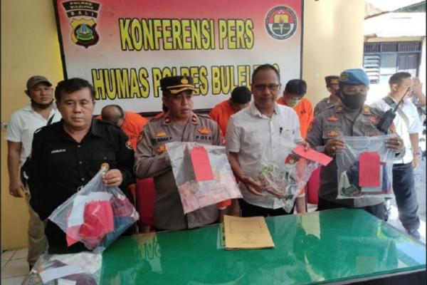 Pecatan TNI AD dan Komplotannya Ditangkap Karena Gasak Rp90 Juta di Brankas Kantor Bali
