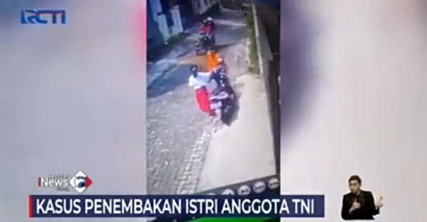 Mengerikan,Istri anggota TNI Ditembak Orang Tak Dikenal