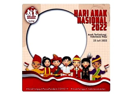 10 Link Twibbon Hari Anak Nasional 2022 dan Cara Membuatnya, Mudah Kok!