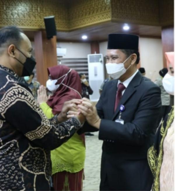 Pj Walikota Lhokseumawe Hadiri Pengukuhan Kepala BPKP Provinsi Aceh