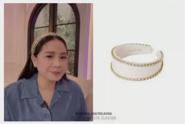 Bando Simpel Seharga Rp3 Jutaan Milik Nagita Slavina, Warganet: Bando Anti Sakit Kepala