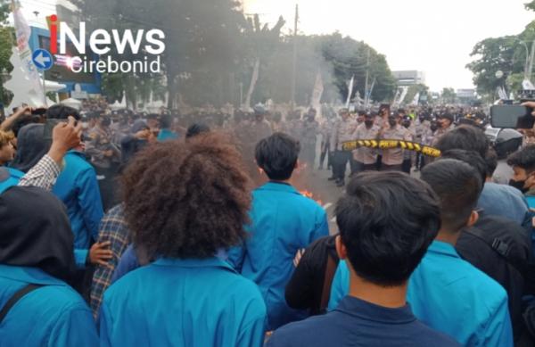Demo Mahasiswa Cirebon, Jika Aparat Represif Kapolres Siap Mundur