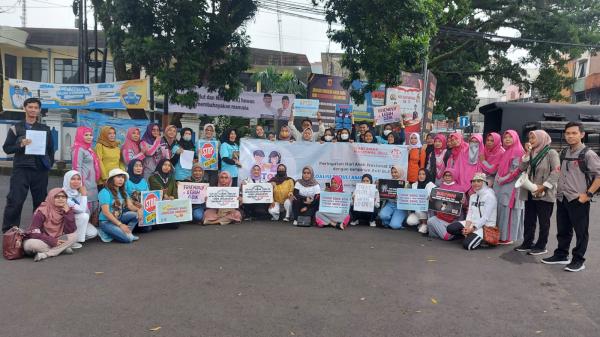 Peringati HAN 2022, KPAT Kampanyekan Stop Bullying Anak di Taman Kota Tasikmalaya