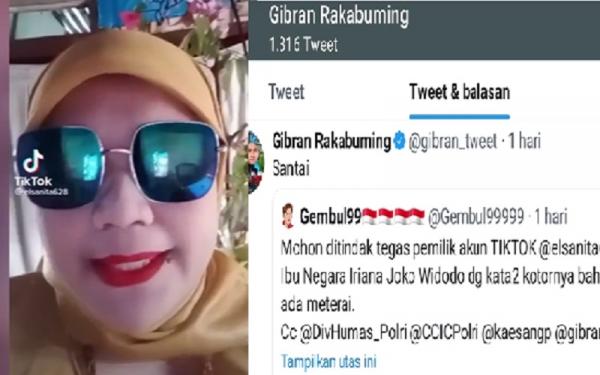 Viral Video Emak-Emak Ngaku Bidan Maki Menghina Istri Presiden Jokowi, Gibran Ikut Berkomentar