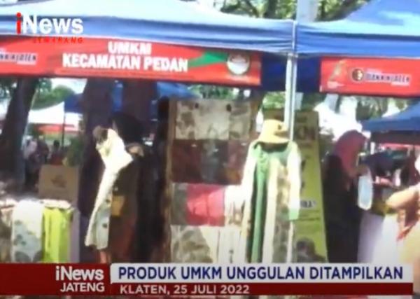 Hari Jadi Kabupaten Klaten ke 218 Dimeriahkan Bazar Umkm dan Senam Luri