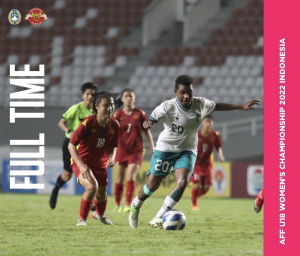 Hasil Piala AFF Wanita U-18 2022: Bergulir Sengit, Indonesia Berhasil Ditaklukkan Vietnam