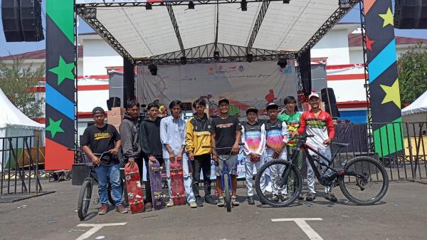 Stuntrider BMX dan Skateboard Meriahkan Hari Jadi Kabupaten Tasikmalaya ke-390