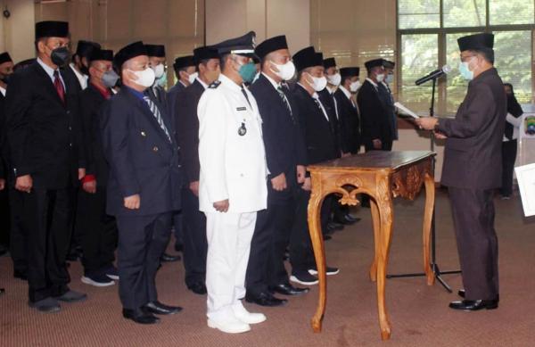 Pemkab Lampung Selatan Lantik 54 Pejabat Eselon III dan IV