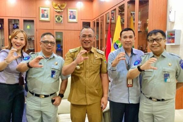 Silaturahmi Jasa Raharja Cabang Banten dan Jasa Raharja Putera Serang Dengan Walikota Cilegon