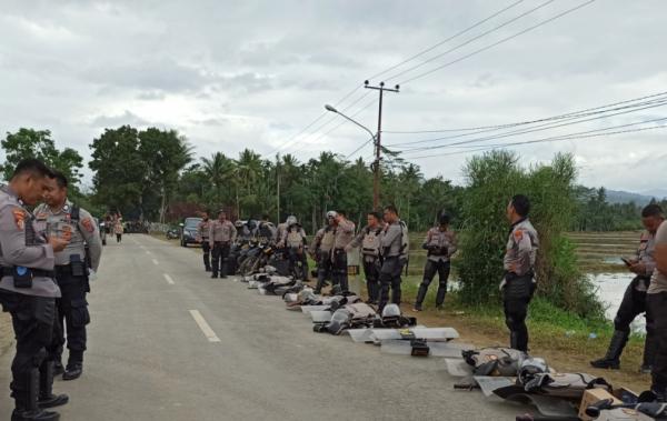 Ratusan Personel Gabungan Amankan Pilwabup Koltim