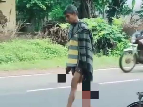 Viral, Beredar video Pria Menenteng Kepala Manusia, Ini Penjelasan Polda Sulteng