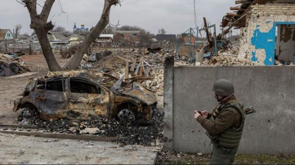 Bombardir Pinggiran Kiev Saat Presiden Zelensky Pidato, Serangan Rusia Makin Ganas