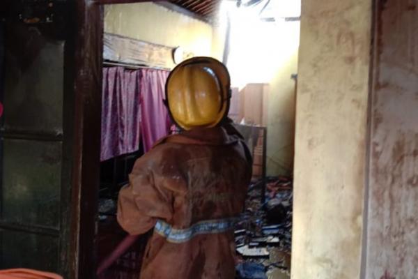 Kebakaran Pakuhaji Tangerang, 4 Rumah Ludes  Terbakar Akibat Korsleting Listrik