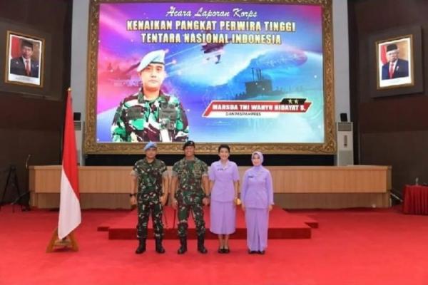Danpaspampres Presiden Jokowi Resmi naik Pangkat Menjadi Bintang 2