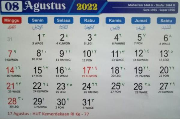 Catat! Jadwal Puasa Sunnah Bulan Agustus 2022 Bertepatan Hari Asyura, Lengkap dengan Bacaan Niat