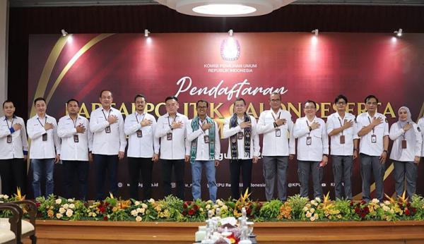 Berkas Perindo dan 5 Partai Lainnya Dinyatakan Lengkap saat Pendaftaran Pemilu 2024