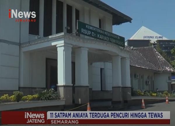 Satpam Aniaya Terduga Pencuri Hingga Tewas