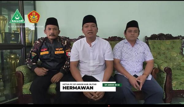 PC GP Ansor Kabupaten Blitar Nyatakan Banser di Padepokan Nur Dzat Sejati Bukan Banser Blitar