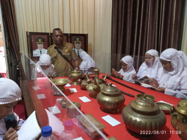 Pelajar SDN 1 Bireuen Dikenalkan Sejarah dan Budaya Daerah