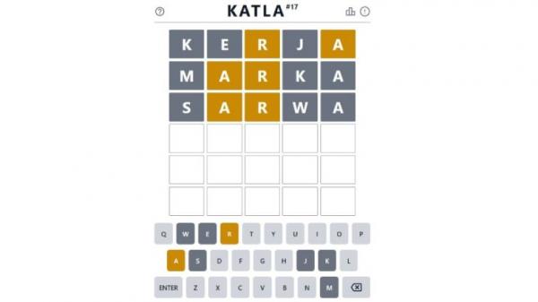 Cara Bermain Katla, Game Tebak Kata yang Viral di Medsos