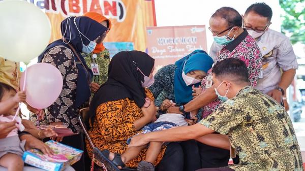 BIAN, Ribuan Anak Usia 9 - 59 Bulan Salatiga Sukses Menjalani Imunisasi Anak Tahap 2