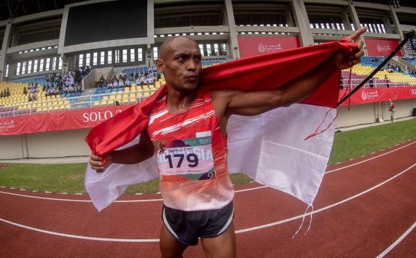 Endi Nurdin Tine Berhasil Raih Emas 1500 Meter ASEAN Para Games 2022