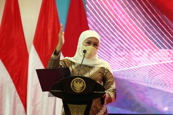 Gubernur Khofifah Ajak Sukseskan Imunisasi Anak