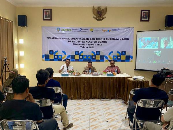 Lembaga Pembiayaan Ekspor Indonesia Dorong Produktivitas Udang Situbondo