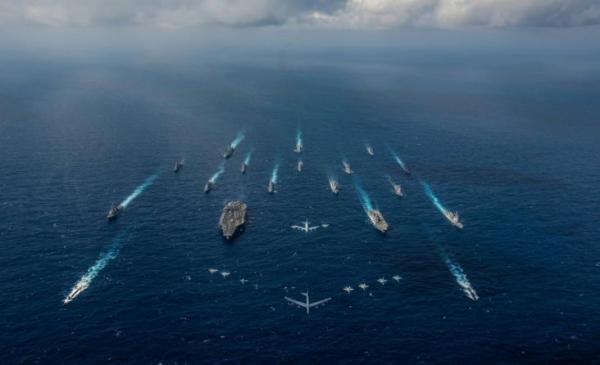 Kapal Induk USS Ronald Reagan Pimpin Armada Penyerang Menuju Taiwan