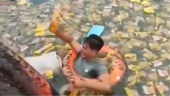 Viral! Ratusan Ribu Minyak Goreng Kemasan Tumpah di Laut, Netizen: Ibu-Ibu Nangis Melihatnya