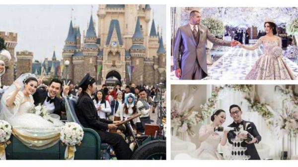 Inilah 8 Pernikahan Artis Termewah, Nomor 6 Pestanya di Tempat Bermain Terpopuler di Jepang